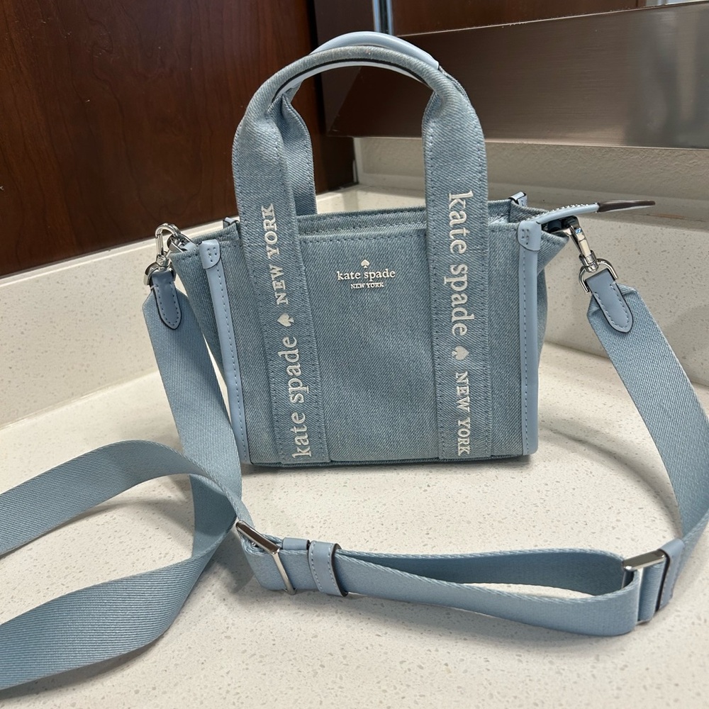 Kate Spade Light Blue Mini Bag